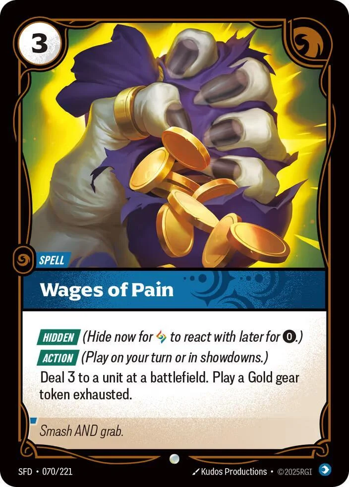 Wages of Pain 「070/221」「EN」
