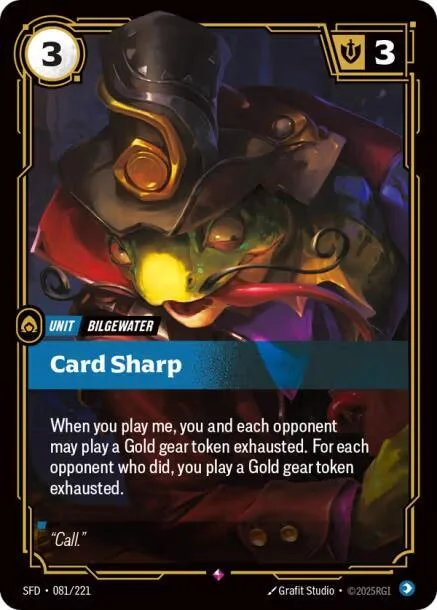 Card Sharp 「081/221」「EN」