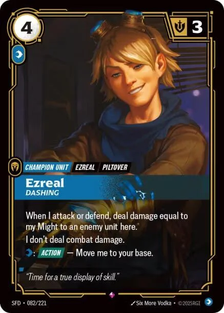 Ezreal Dashing 「082/221」「EN」