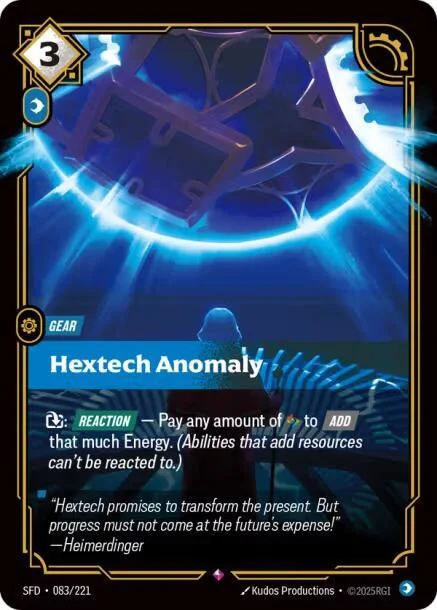 Hextech Anomaly 「083/221」「EN」