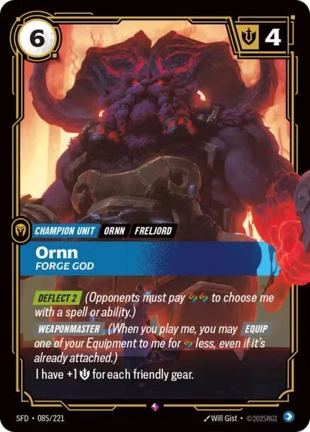 Ornn Forge God 「085/221」「EN」