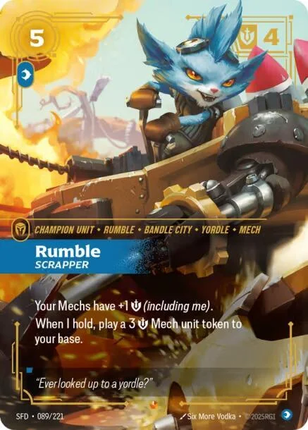 Rumble Scrapper 「089/221」「EN」