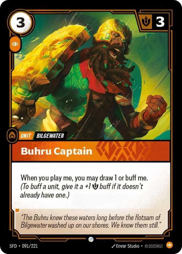 Buhru Captain 「091/221」「EN」