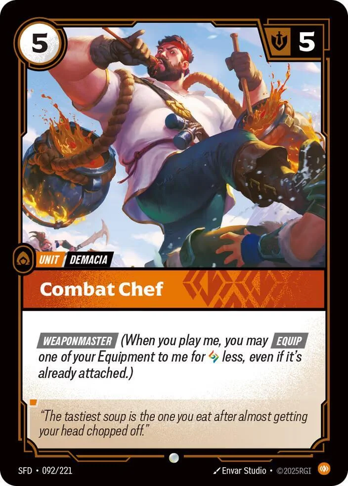 Combat Chef 「092/221」「EN」