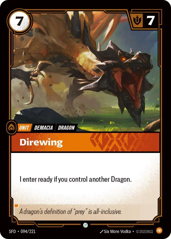 Direwing 「094/221」「EN」