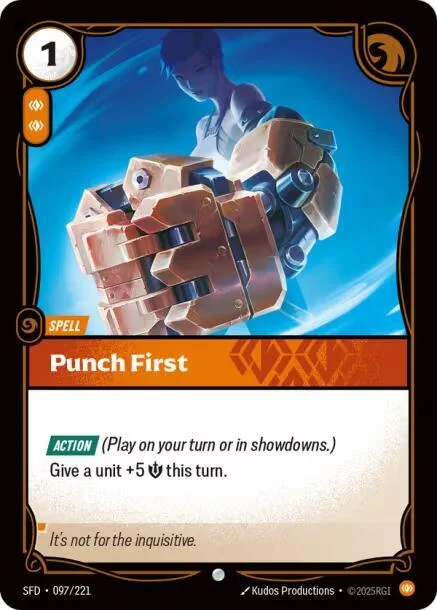 Punch First 「097/221」「EN」