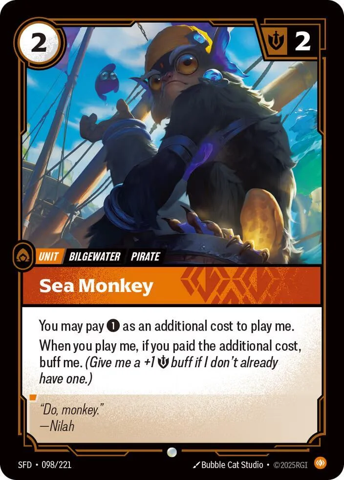 Sea Monkey 「098/221」「EN」