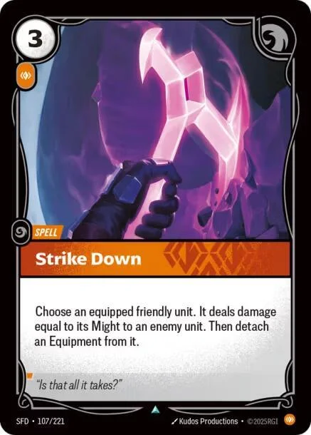 Strike Down 「107/221」「EN」