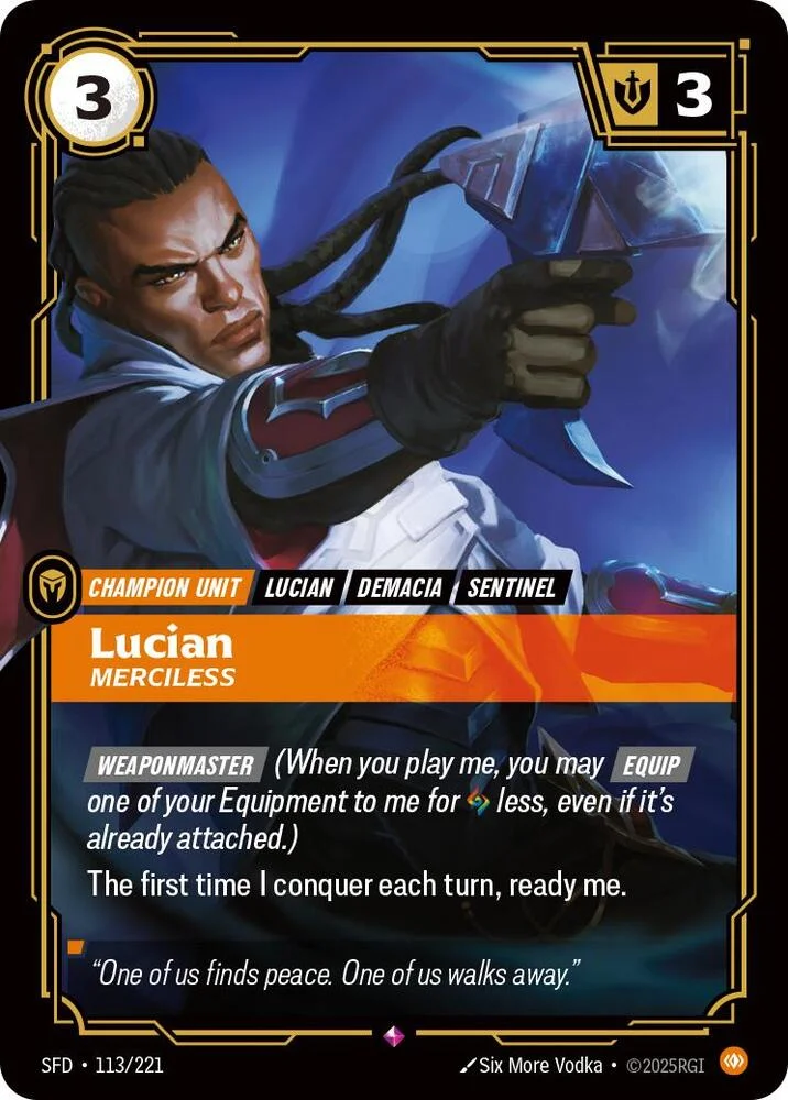 Lucian Merciless 「113/221」「EN」