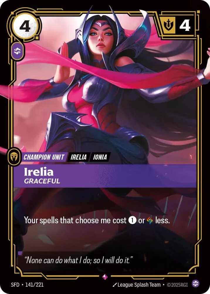 Irelia Graceful 「141/221」「EN」