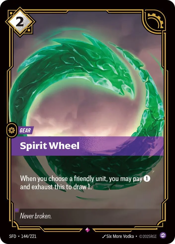 Spirit Wheel 「144/221」「EN」