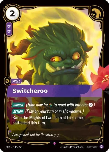 Switcheroo 「145/221」「EN」