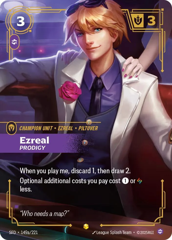 Ezreal Prodigy Alternate Art 「149a/221」「EN」
