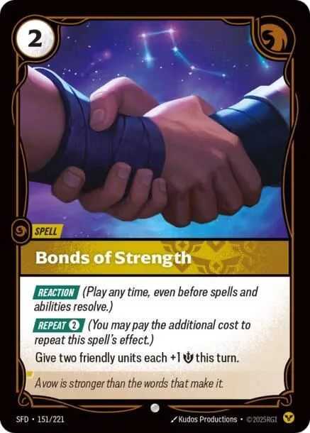 Bonds of Strength 「151/221」「EN」