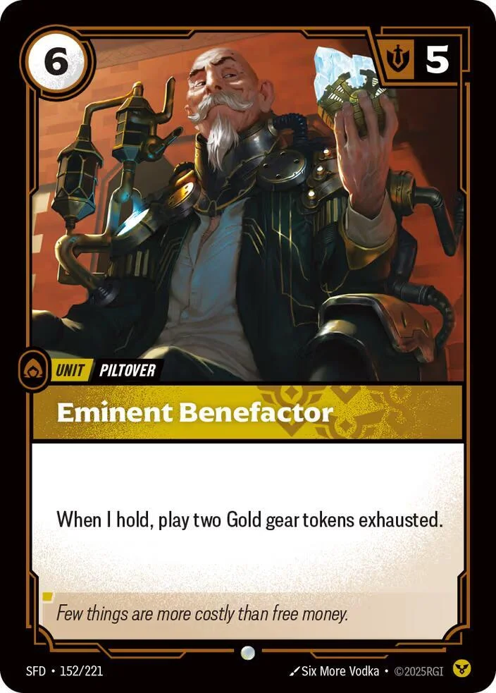 Eminent Benefactor 「152/221」「EN」