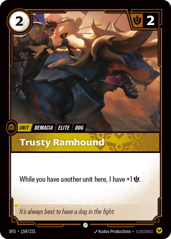 Trusty Ramhound 「159/221」「EN」