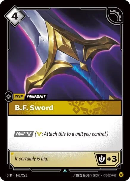 BF Sword 「161/221」「EN」