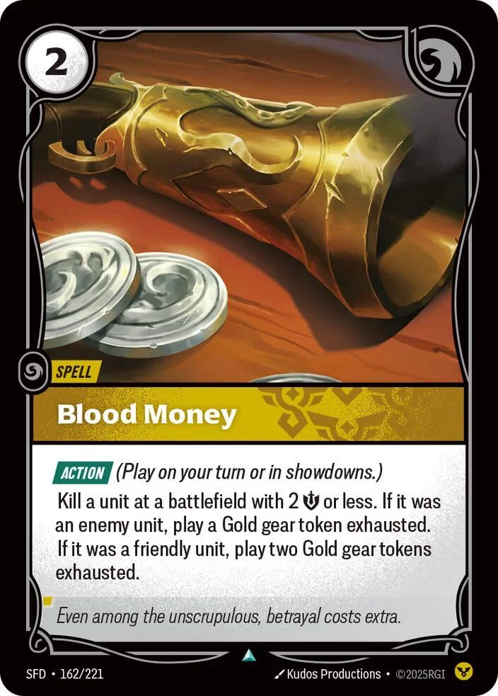 Blood Money 「162/221」「EN」