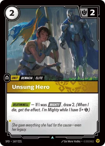Unsung Hero 「167/221」「EN」