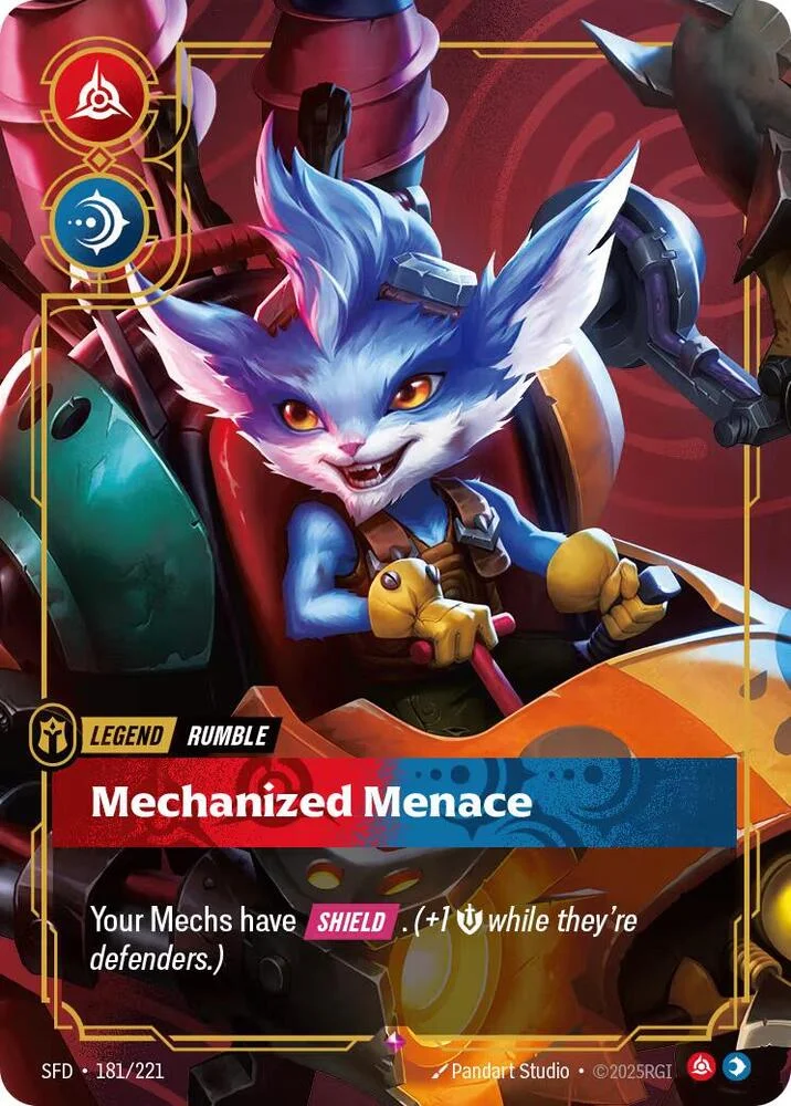 Rumble Mechanized Menace 「181/221」「EN」