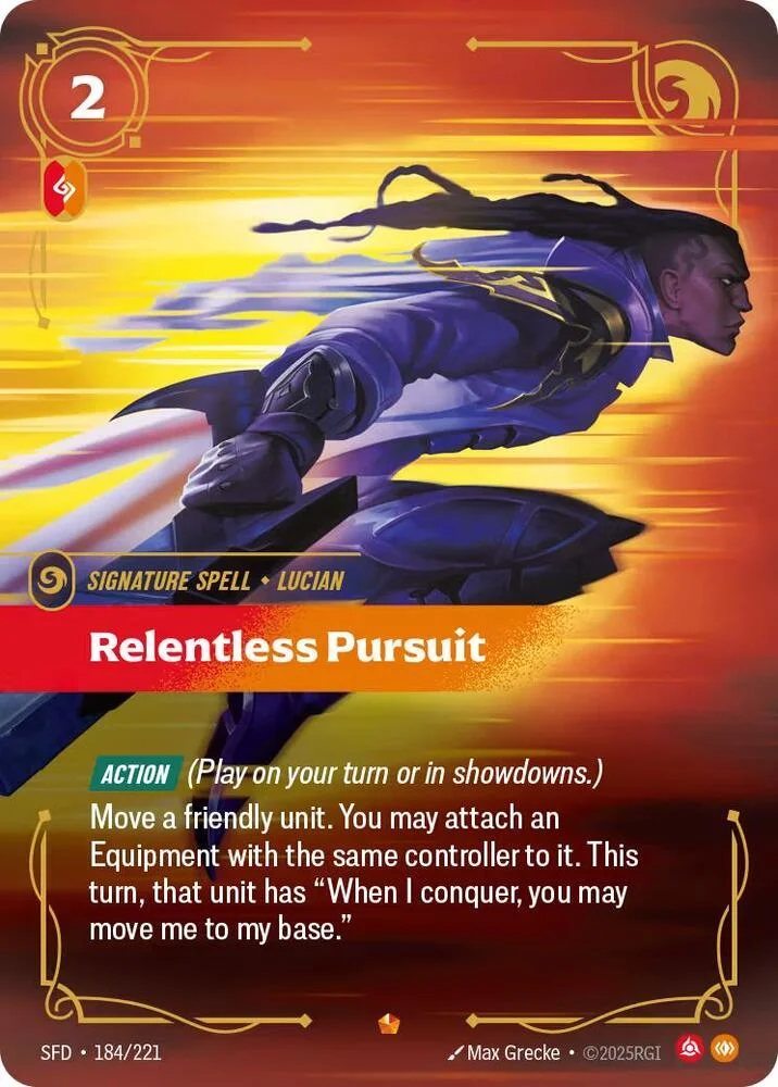 Relentless Pursuit 「184/221」「EN」