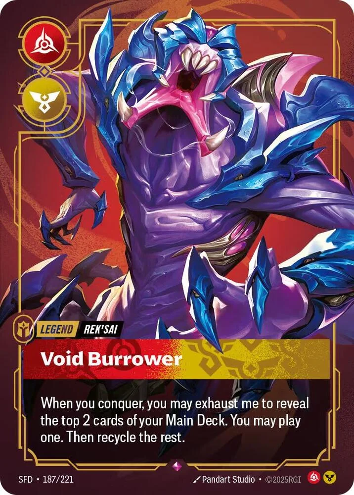 Reksai Void Burrower 「187/221」「EN」