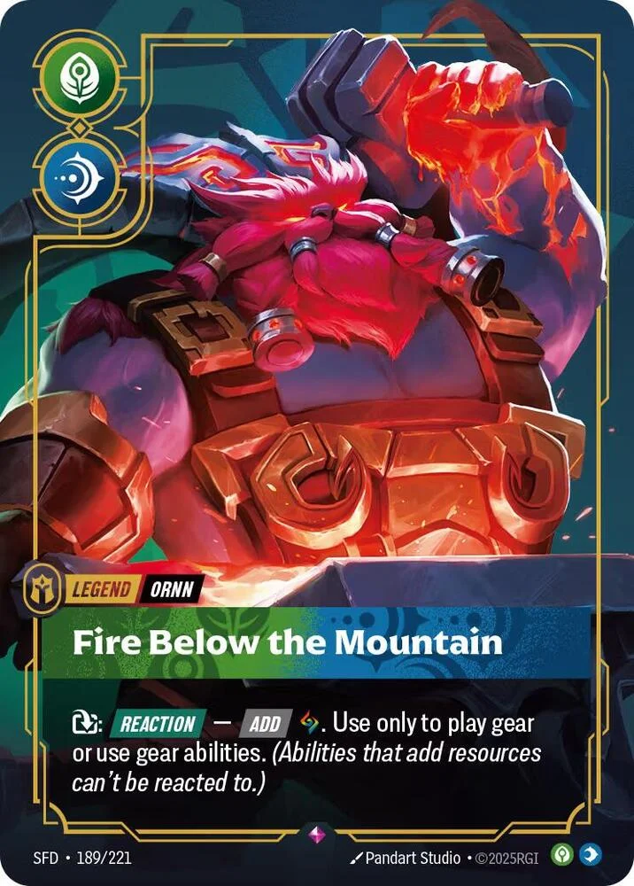 Ornn Fire Below the Mountain 「189/221」「EN」