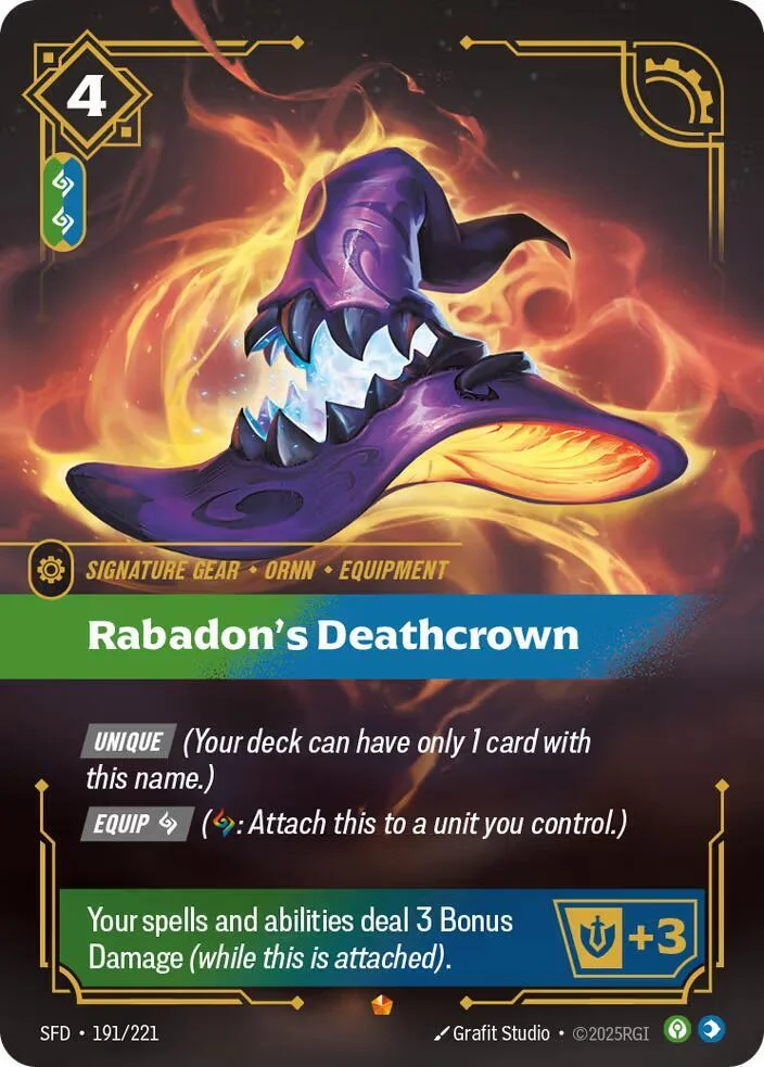 Rabadons Deathcrown 「191/221」「EN」