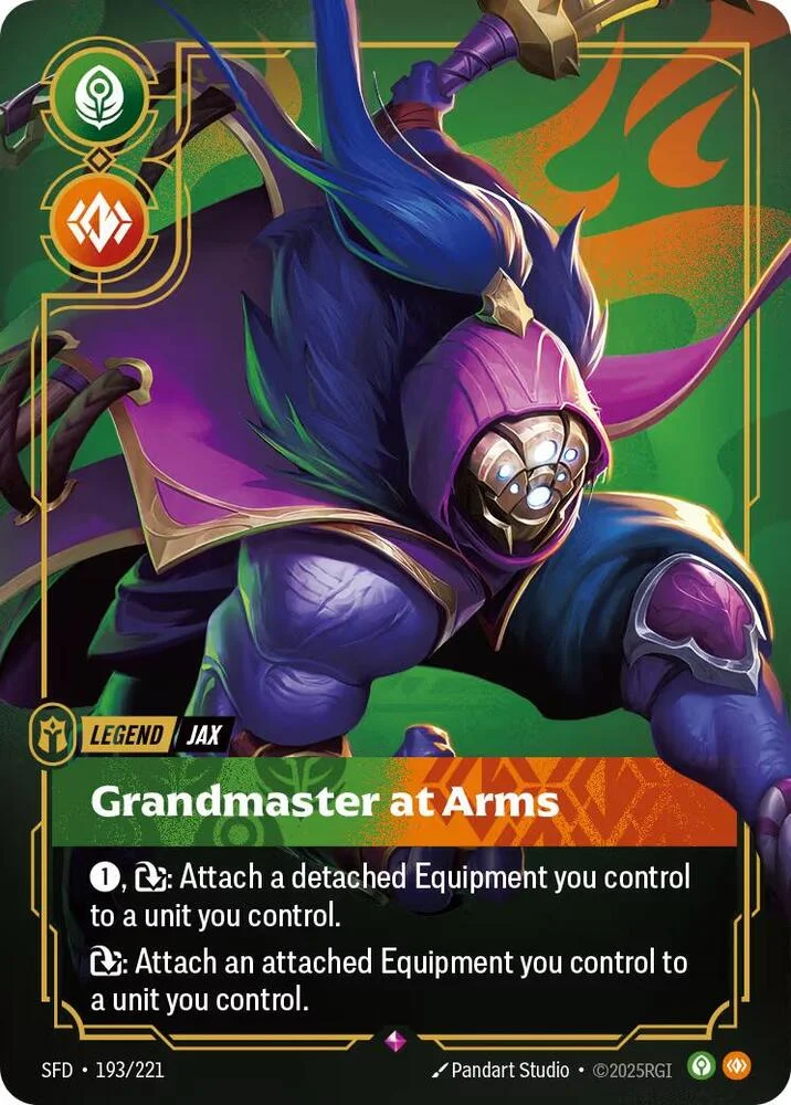 Jax Grandmaster At Arms 「193/221」「EN」
