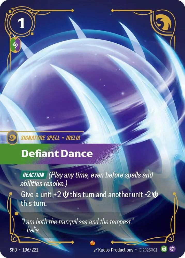 Defiant Dance 「196/221」「EN」