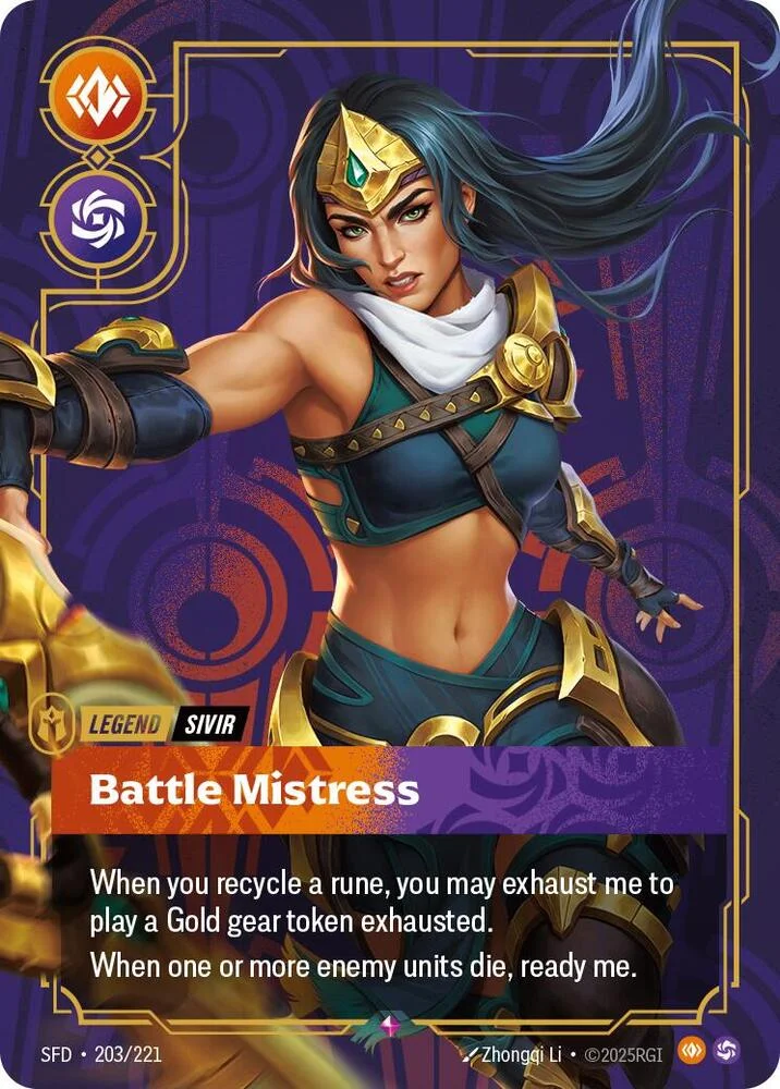 Sivir Battle Mistress 「203/221」「EN」