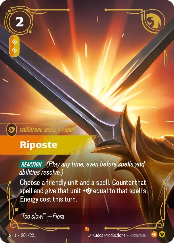 Riposte 「206/221」「EN」