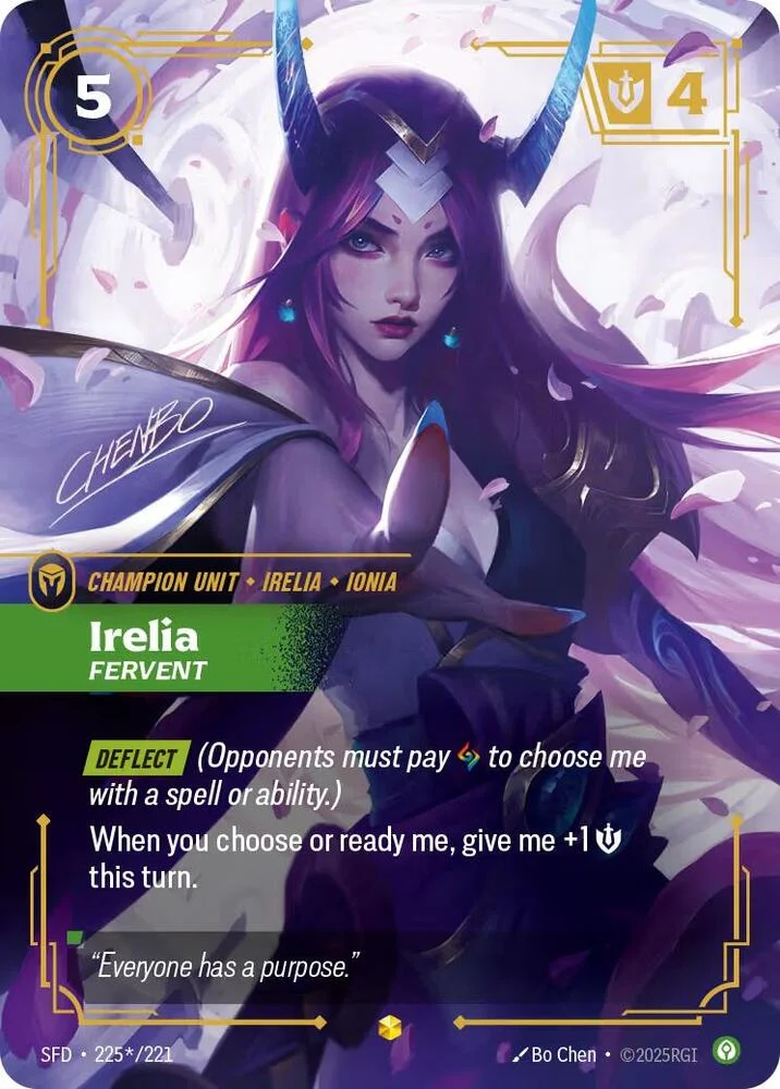 Irelia Fervent Signature 「225*/221」「EN」