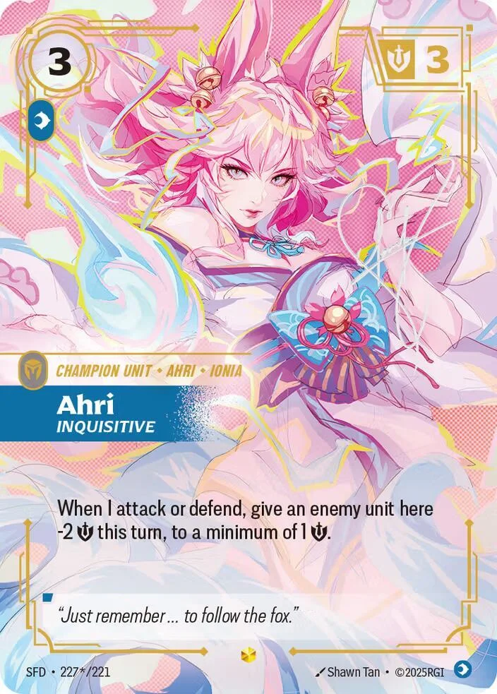 Ahri Inquisitive Signature 「227*/221」「EN」