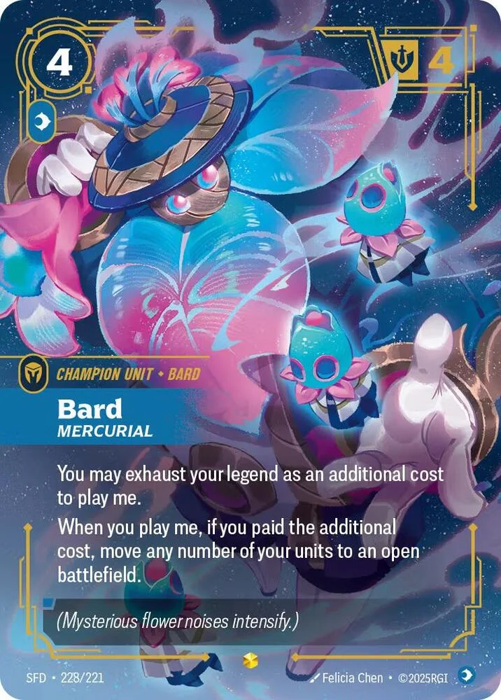 Bard Mercurial Overnumbered 「228/221」「EN」