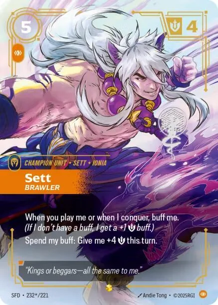Sett Brawler Signature 「232*/221」「EN」