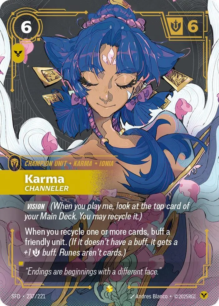 Karma Channeler Overnumbered 「237/221」「EN」