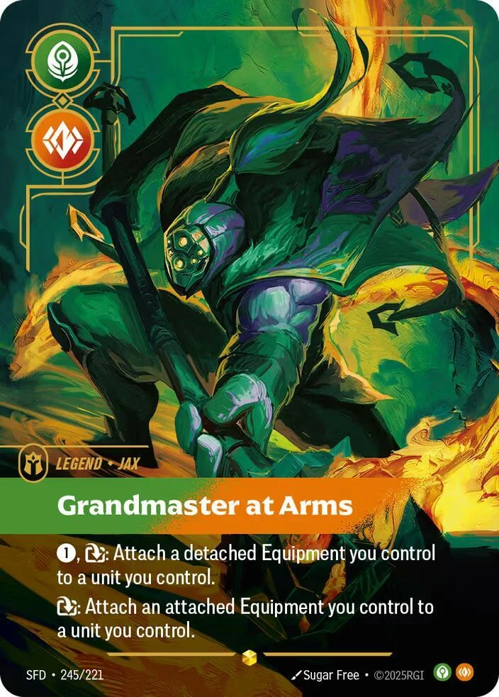 Jax Grandmaster At Arms Overnumbered 「245/221」「EN」