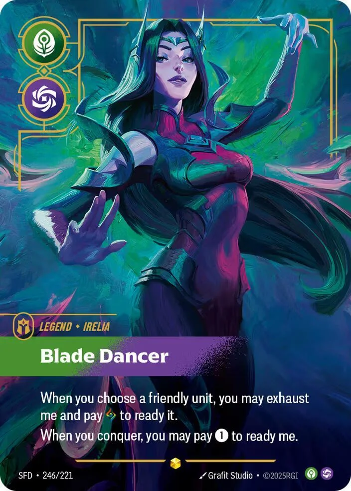 Irelia Blade Dancer Overnumbered 「246/221」「EN」