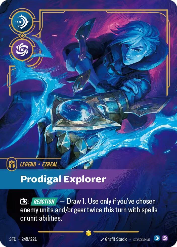 Ezreal Prodigal Explorer Overnumbered 「248/221」「EN」