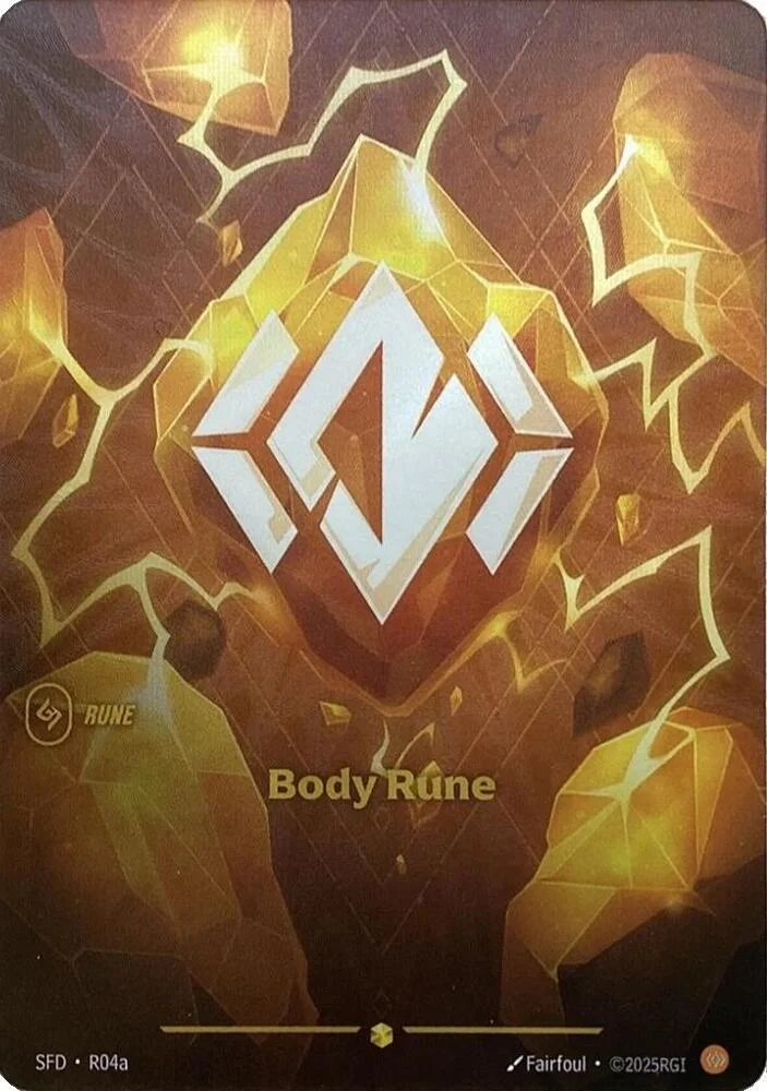 Body Rune Alternate Art 「R04a」「EN」