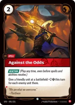Against the Odds #001/221