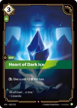 Heart of Dark Ice #052/221 · Riftbound