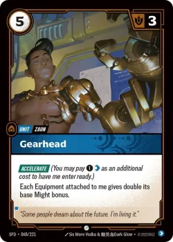 Gearhead #068/221 · Riftbound