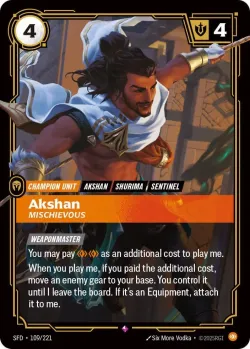 Akshan Mischievous 「109/221」「EN」