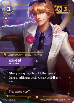 Ezreal Prodigy Alternate Art 「149a/221」「EN」