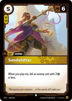 Sandshifter #158/221 · Riftbound