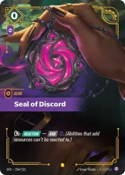 Seal of Discord Overnumbered 「234/221」「EN」
