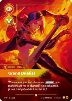 Fiora Grand Duelist Overnumbered 「251/221」「EN」