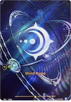 Mind Rune Alternate Art 「R03a」「EN」